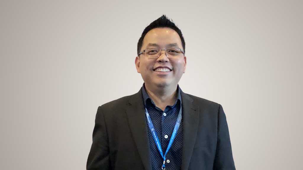 A photograph of Bluechip Infotech's Willy Harsono.