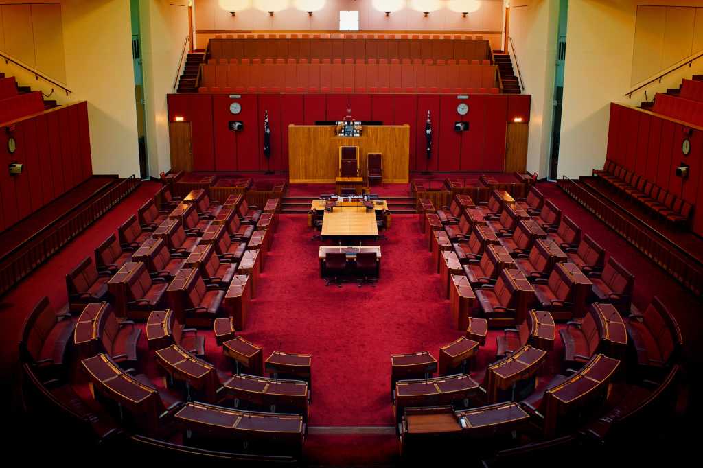Australia  >  Canberra  >  Australian Senate at the Australian Parliament