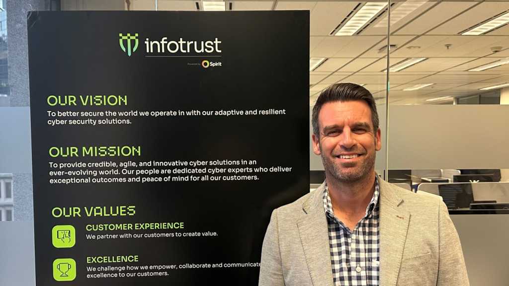 A photograph of Infotrust's Simon McKay.