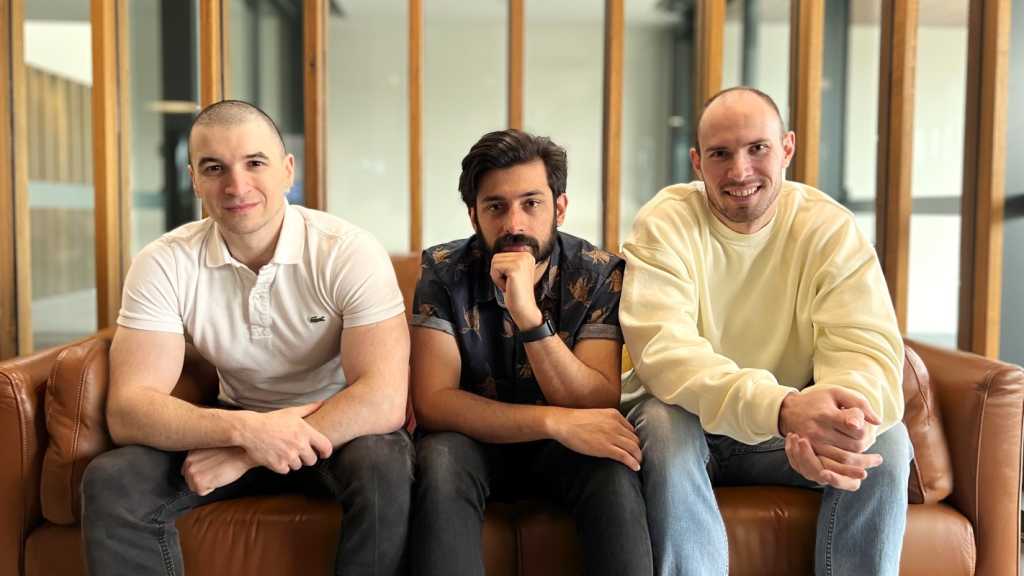 A photograph of Subble's co-founders. From left to right: Jaedon Farrugia, Nathan Mackinnon, Jesse Duffield